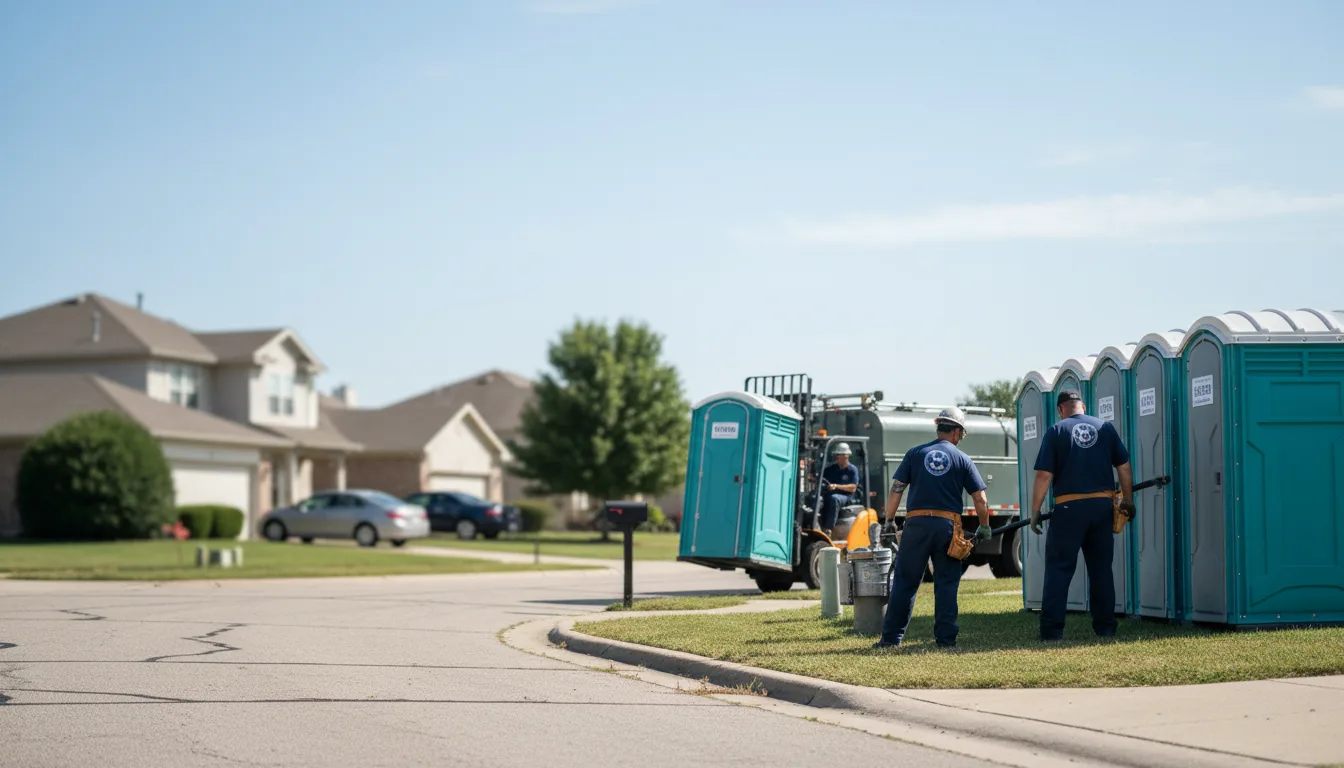 Porta Potty Rental in Waterloo, OH near me